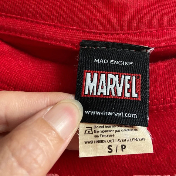 Marvel team up Spider-Man graphic  t shirt Sz S - Picture 3 of 6